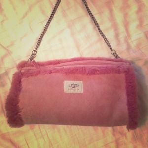 Brand New Never Used Pink Ugg Bag