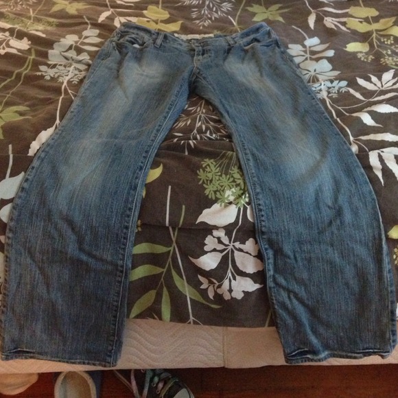 Ann Taylor Loft curvy boot jeans