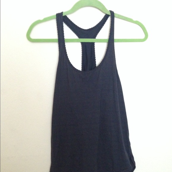 Lululemon striped racerback tank