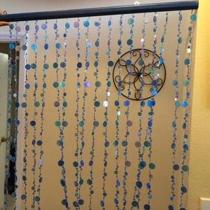 2 panels of beaded curtain 42 x 64