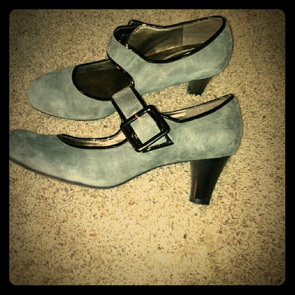 Suede shoes