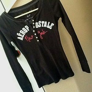 Black Aeropostale Long Sleeve