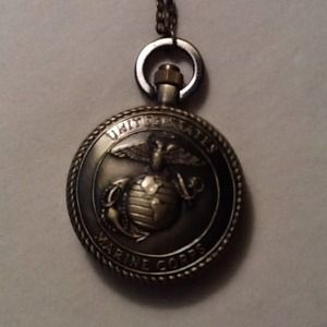 U.S. MARINE CORP LOCKET WATCH