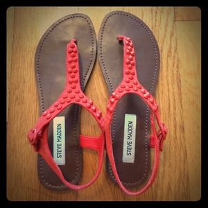 Steve Madden Coral Sandals Sz 8