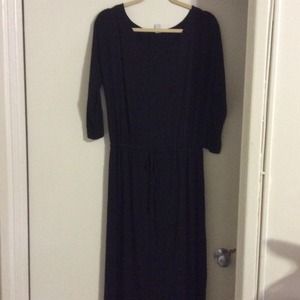 Long sleeve maxi dress
