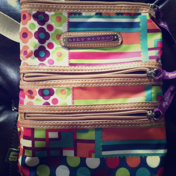 Multi- Color Lily Bloom Handbag