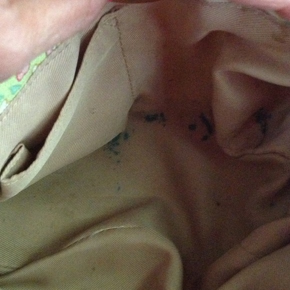 Paisley,leather,cloth bag - Picture 3 of 3