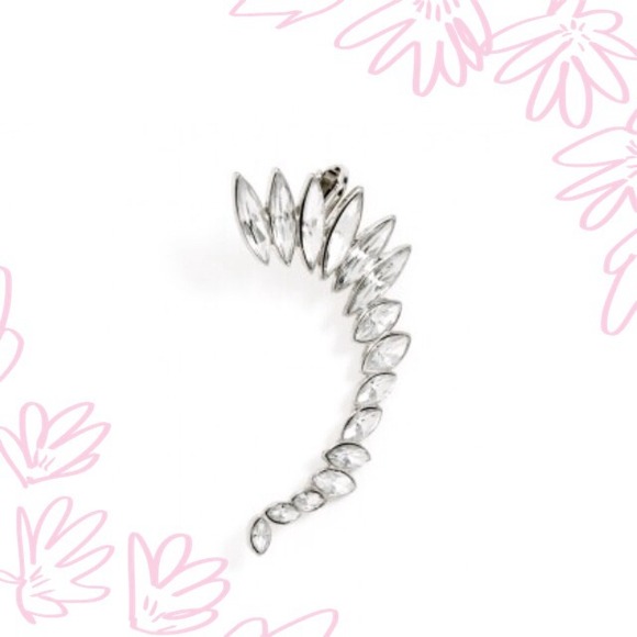 Crystal Wing Ear Cuff