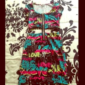 Graffiti dress