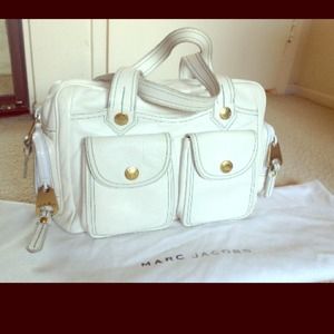 Marc by Marc Jacobs White Leather Bag