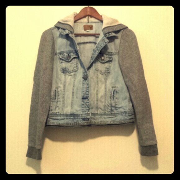 Hooded Denim Jacket