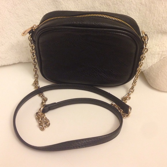 Black Studded Crossbody Bag