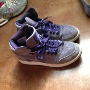 Purple lace Jordan's