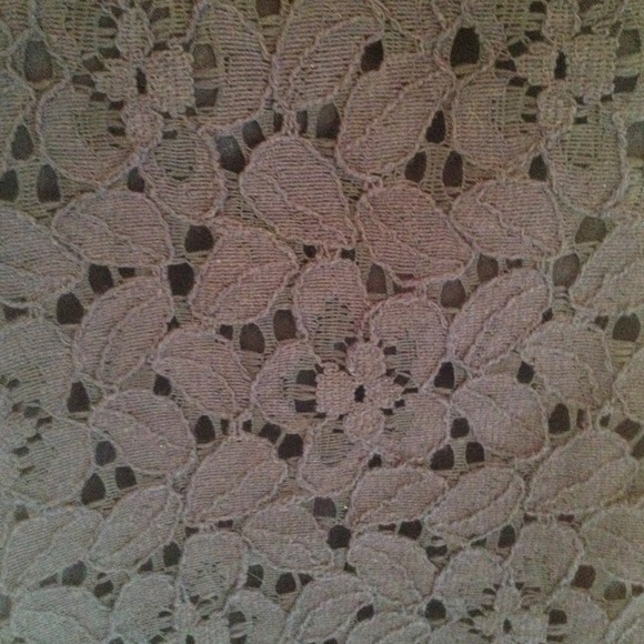 Navy Lace Top - Picture 3 of 3
