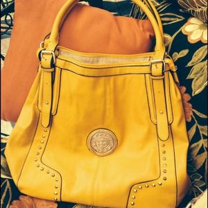 JUST REDUCED!!! Mustard yellow handbag