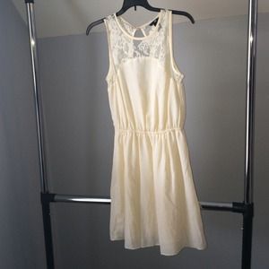 Cream color dress