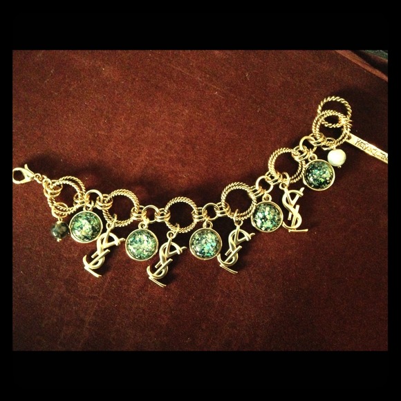 Yves Saint Laurent Jewelry - YSL charm bracelet