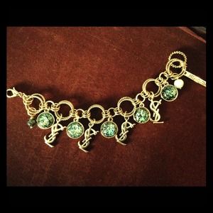 YSL charm bracelet