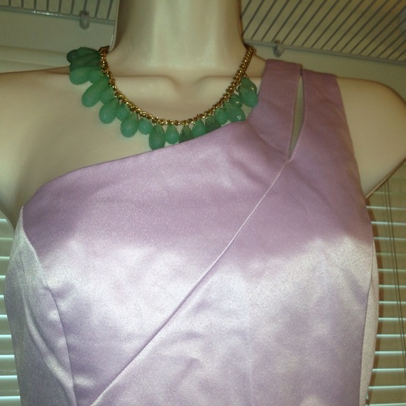 Lilac Fit n Flare Dress