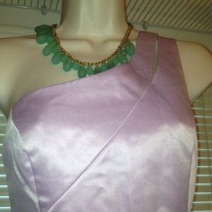 Lilac Fit n Flare Dress