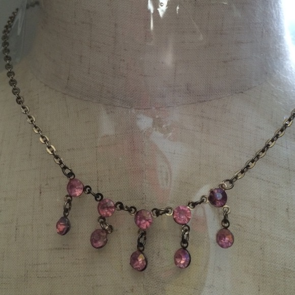 Nice Pink Beaded Necklace!