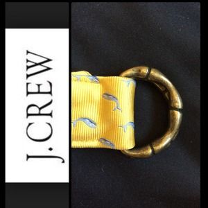 J.crew 100% silk belt