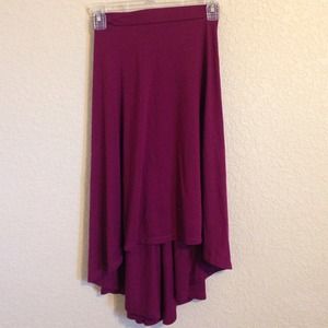 High low skirt