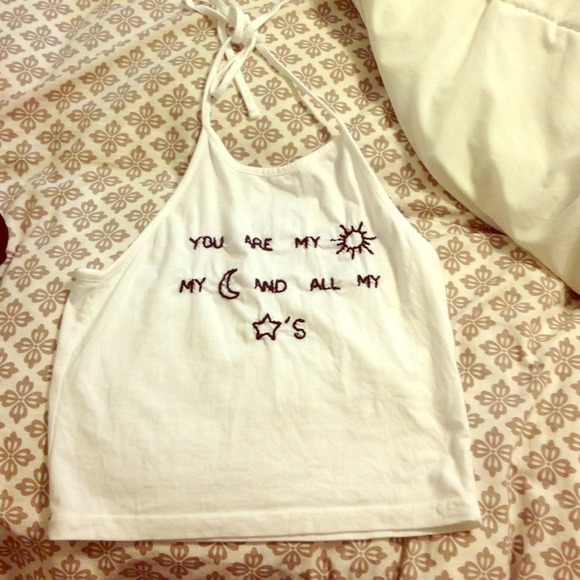 SOLD BM Halter top