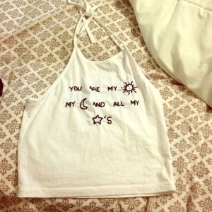 SOLD BM Halter top