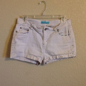 Summer white shorts