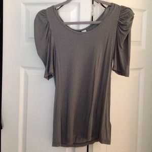 Reserved for @kelace.H&M gray with black polka dot