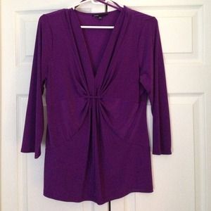 Chaus purple top. Size medium