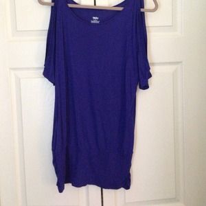 Royal blue top by Mossimo. Size medium