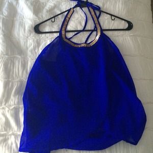 Charlotte Russe dressy halter