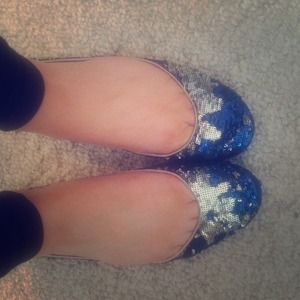Jeffrey Campbell sparkles flats