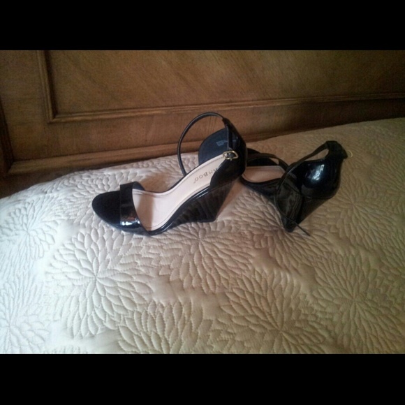 Bamboo wedge  sandals