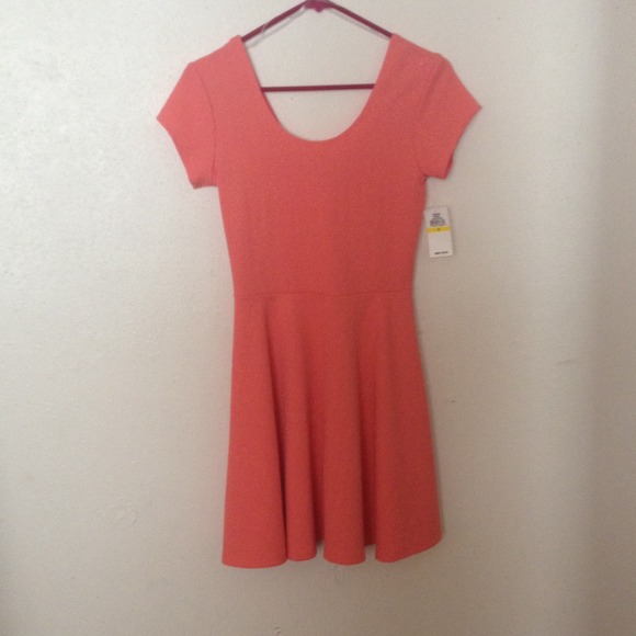Macys coral dress