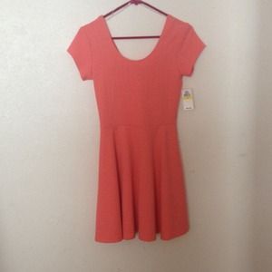 Macys coral dress