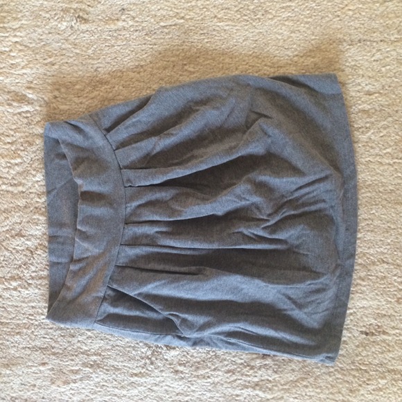 Gray skirt