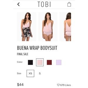 Buena Wrap Bodysuit in Off-White