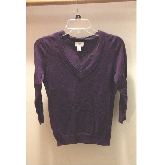 REDUCED ✂️ LOFT mini sweater