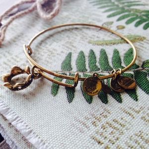 Alex and Ani crown bracelet