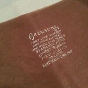 Vintage Stockings BEAUSONG '60-70s