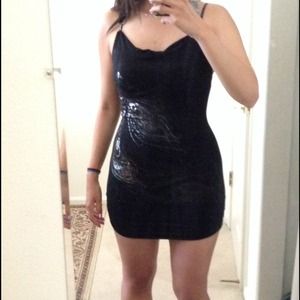 🚫sold in bundle🚫 black and silver dress
