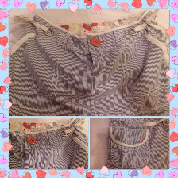 🌟AE nautical theme mini skirt sz 8