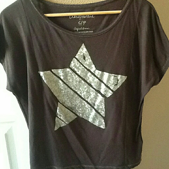 Dark Grey Star Shirt