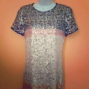 SOLD ON EBAY Diane Von Furstenberg Sequins ombré