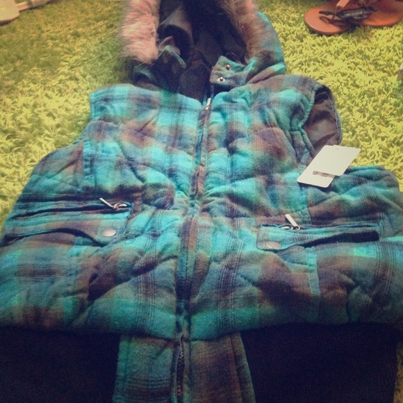 Plaid Vest