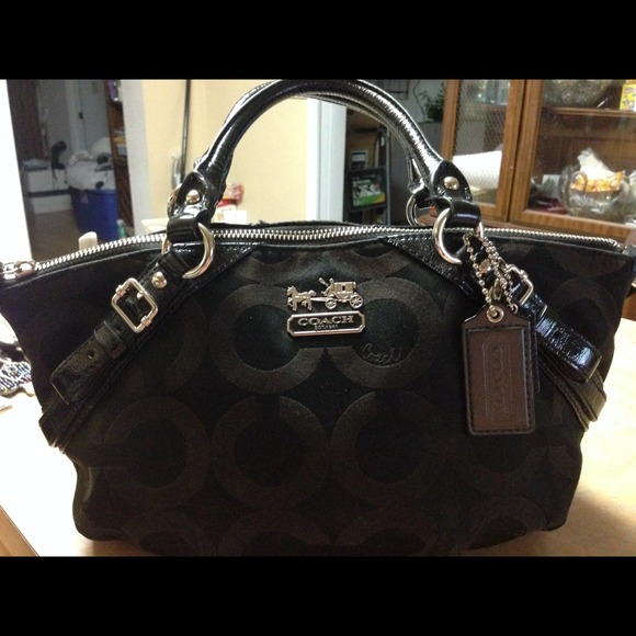 Authentic mid-size Coach purse