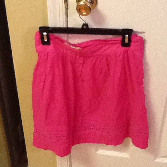 Loft pink skirt